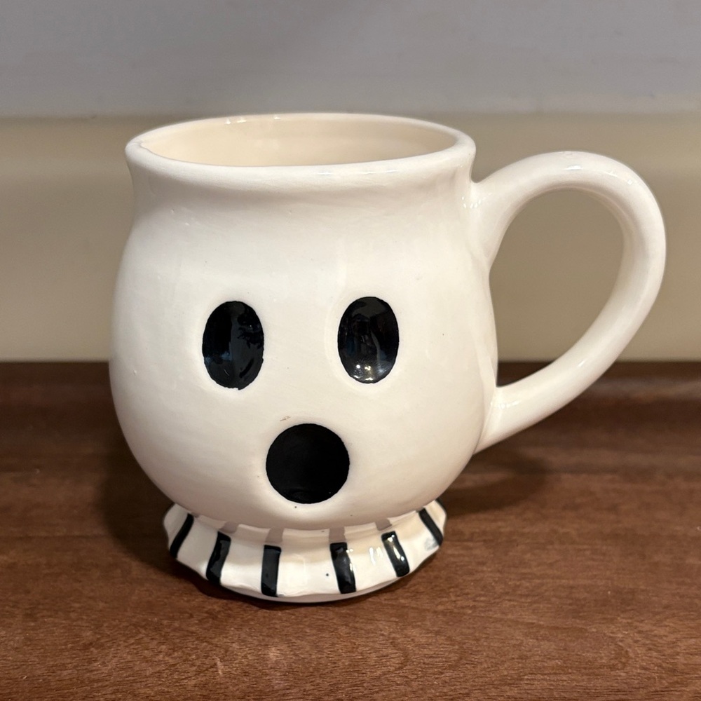 Ghost Face Ceramic Mug